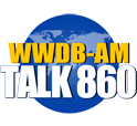 WWDB AM Talk logo